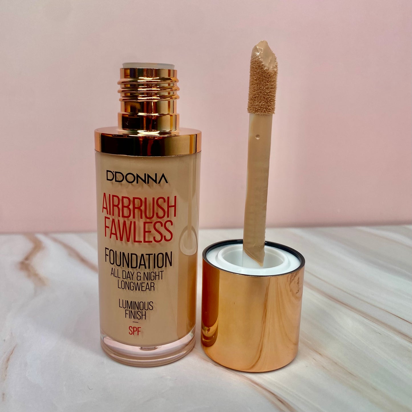 Airbrush Fawless Foundation – Base de Maquillaje Luminosa SPF (Tono 3)
