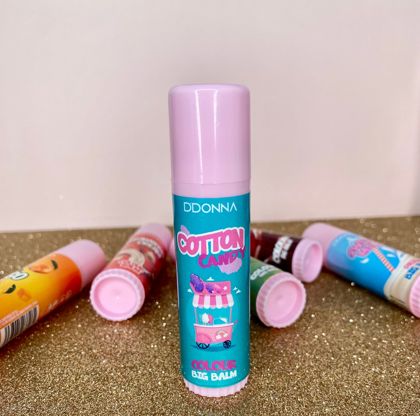 Bálsamo de labios XL - Algodón de azúcar