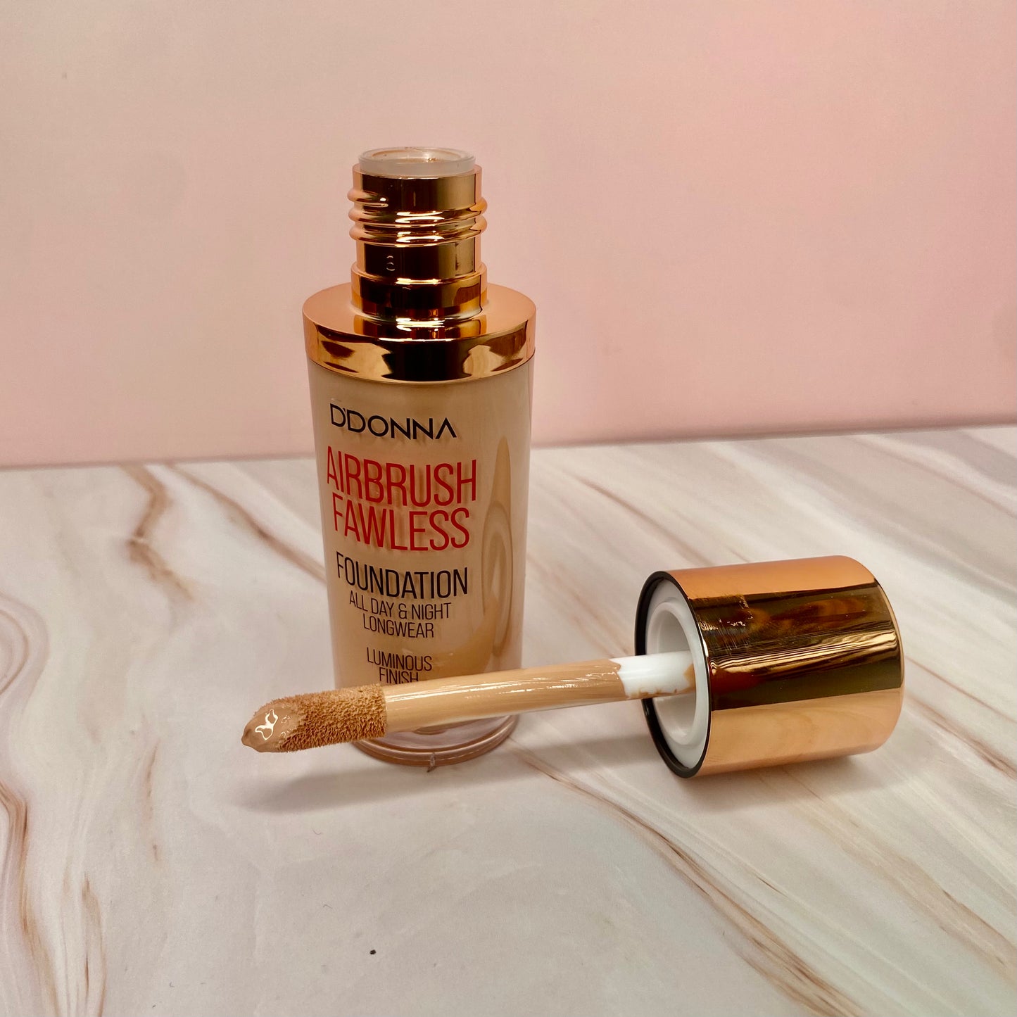 Airbrush Fawless Foundation – Base de Maquillaje Luminosa SPF (Tono 2)