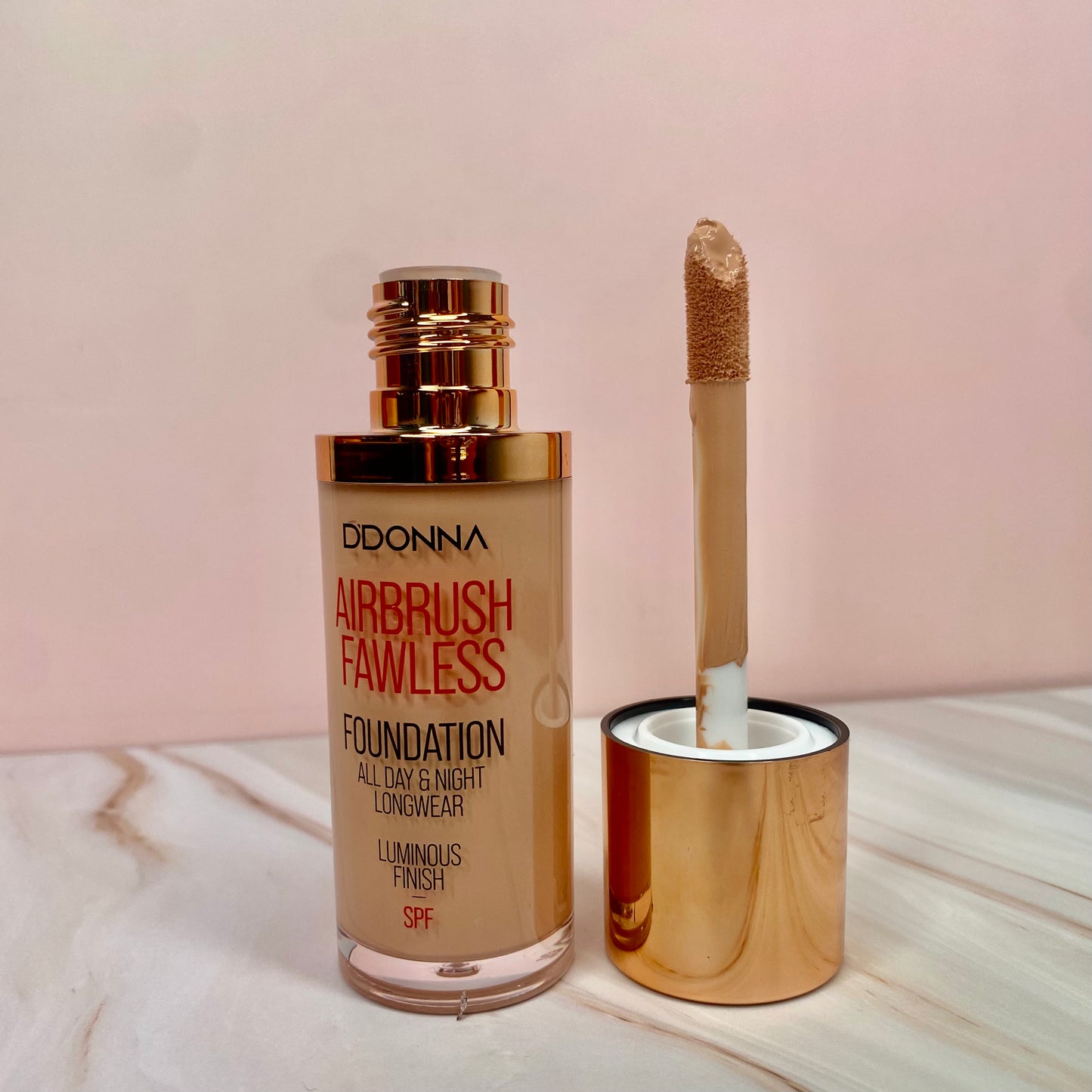 Airbrush Fawless Foundation – Base de Maquillaje Luminosa SPF (Tono 2)