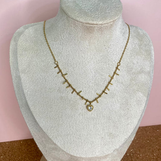 Colgante Glam corazón