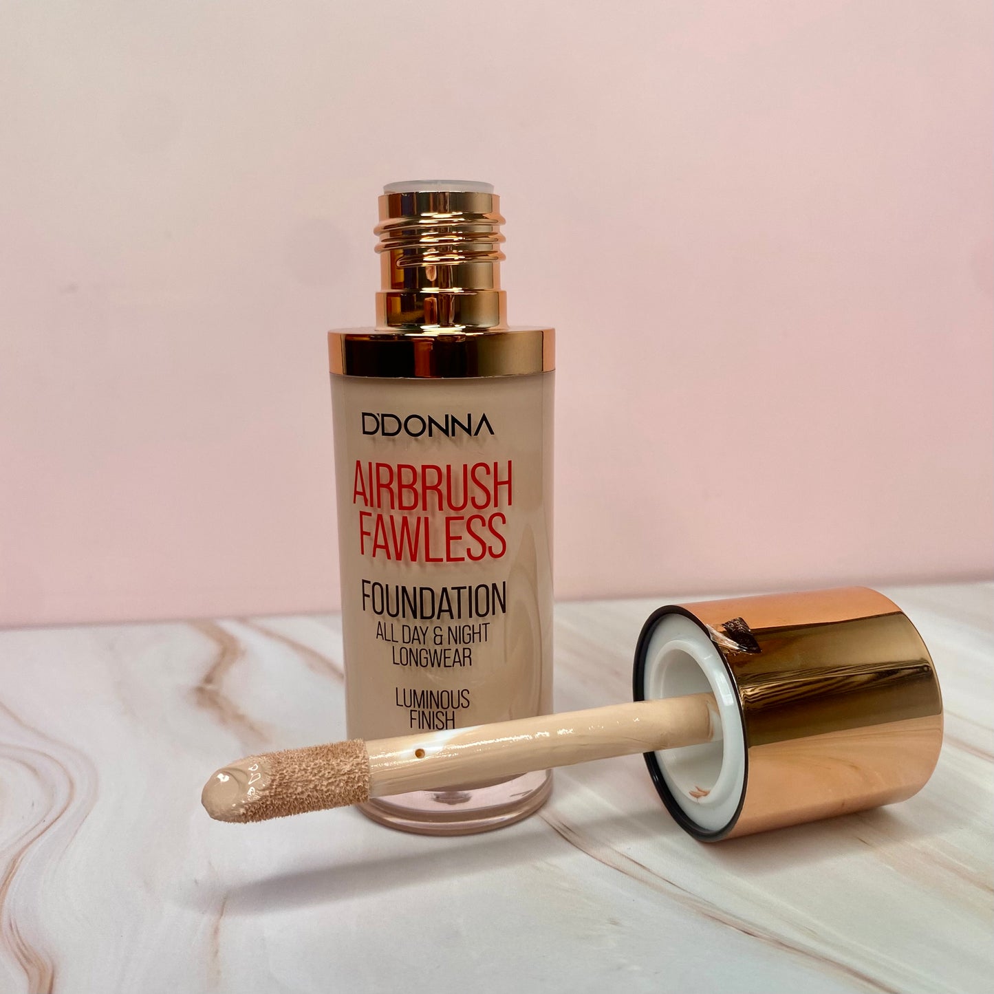 Airbrush Fawless Foundation – Base de Maquillaje Luminosa SPF (Tono 1)