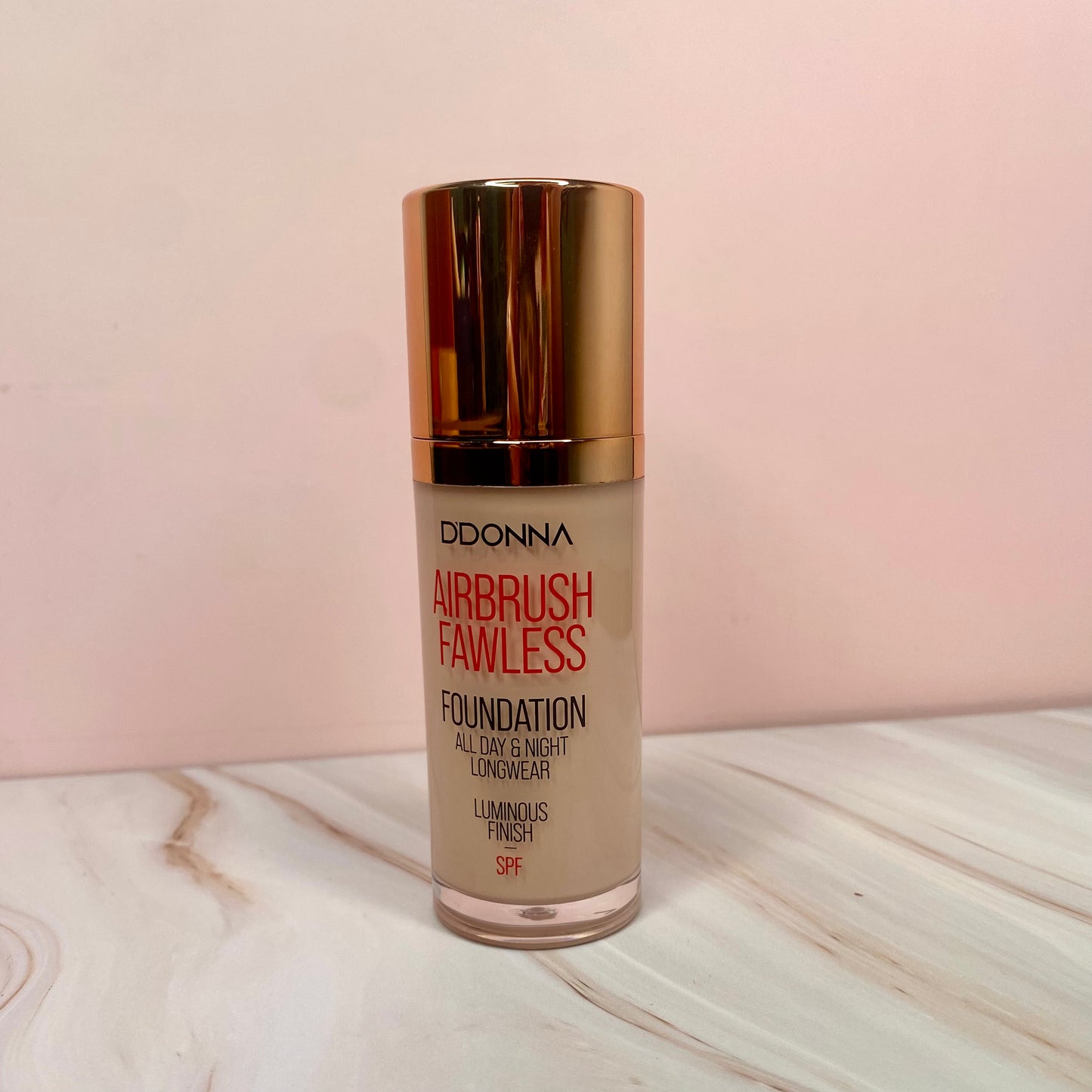 Airbrush Fawless Foundation – Base de Maquillaje Luminosa SPF (Tono 1)