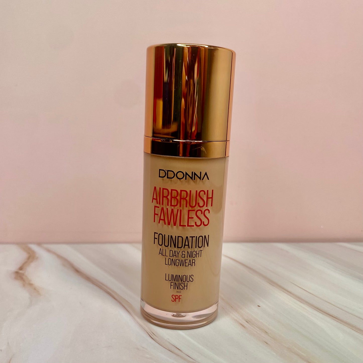 Airbrush Fawless Foundation – Base de Maquillaje Luminosa SPF (Tono 4)