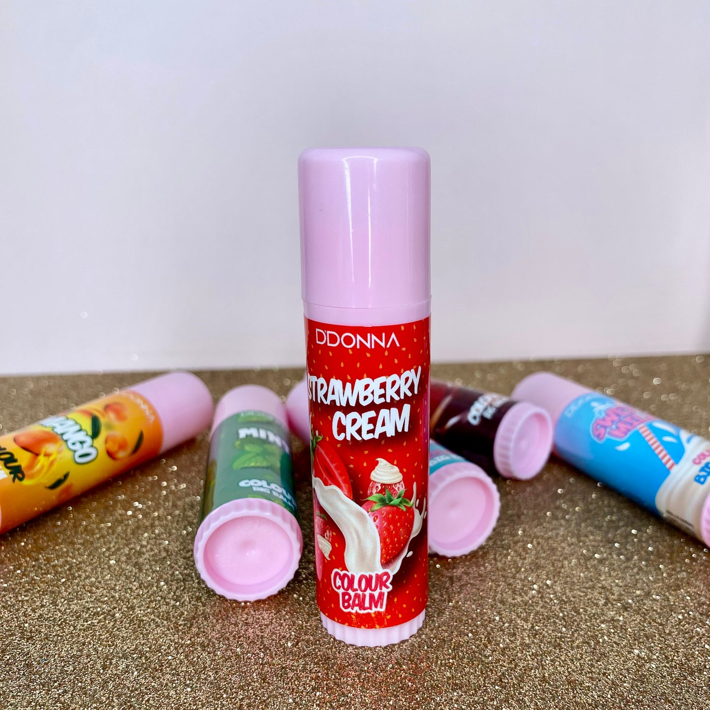 Bálsamo de labios XL - Fresas con nata