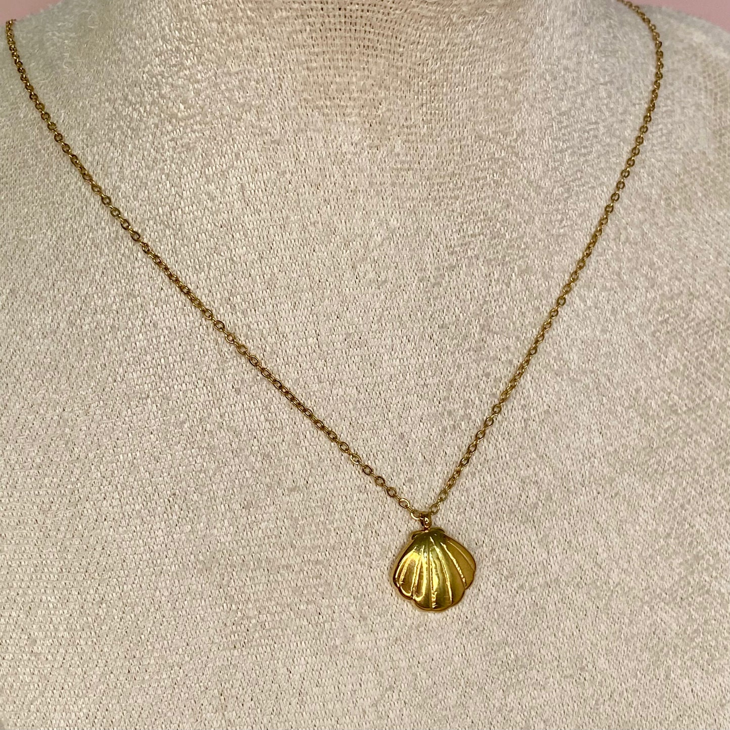 Colgante Gold Concha