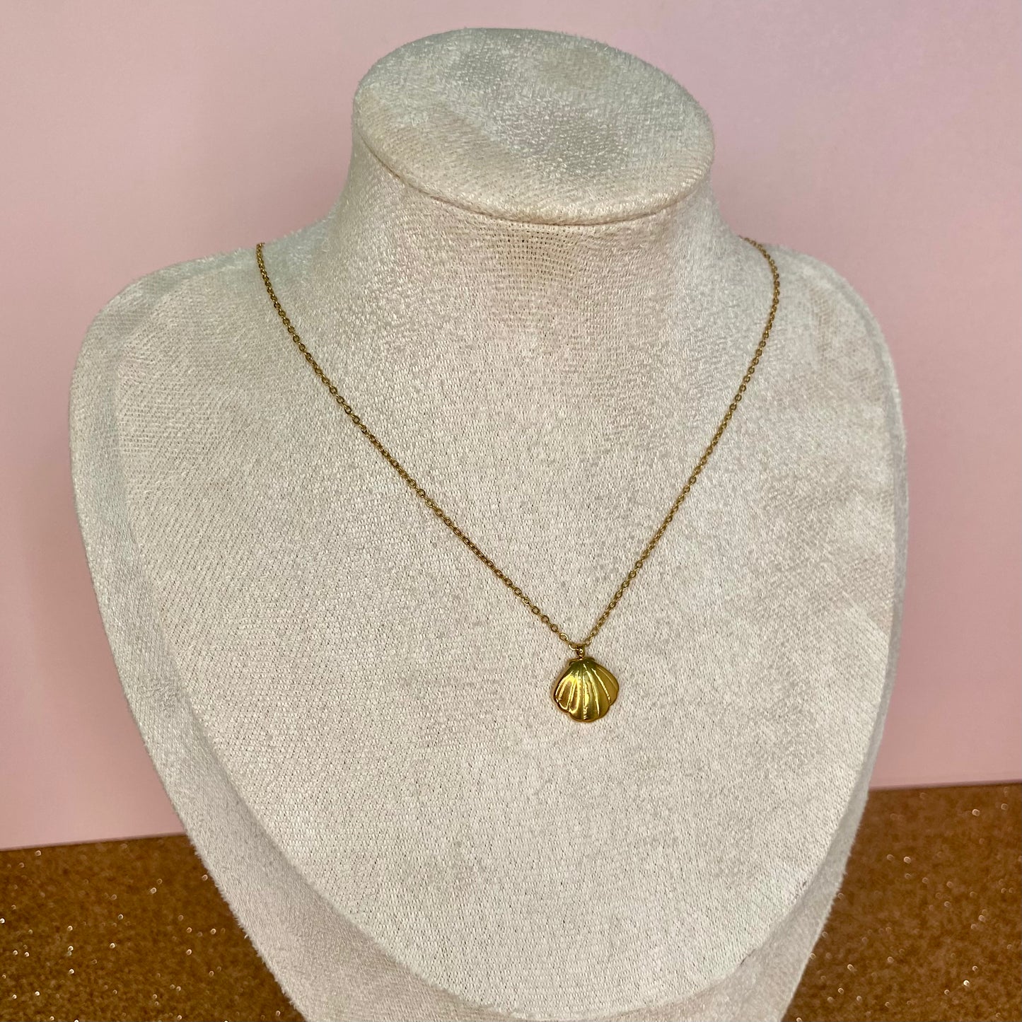 Colgante Gold Concha