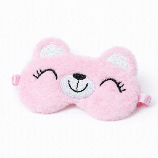 Antifaz de dormir de peluche