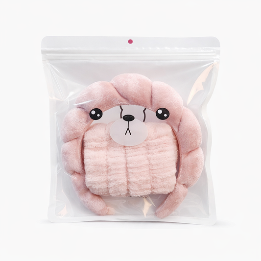Felpa para Skincare y Maquillaje con Muñequeras