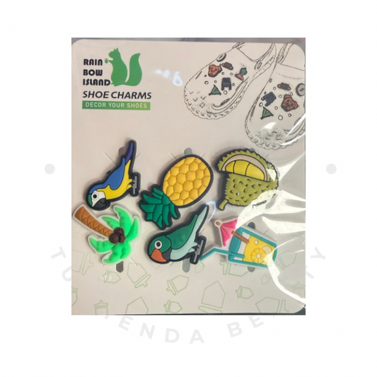Charms decorativos para bolsos y zapatillas