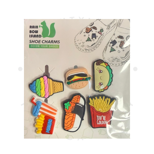Charms decorativos para bolsos y zapatillas