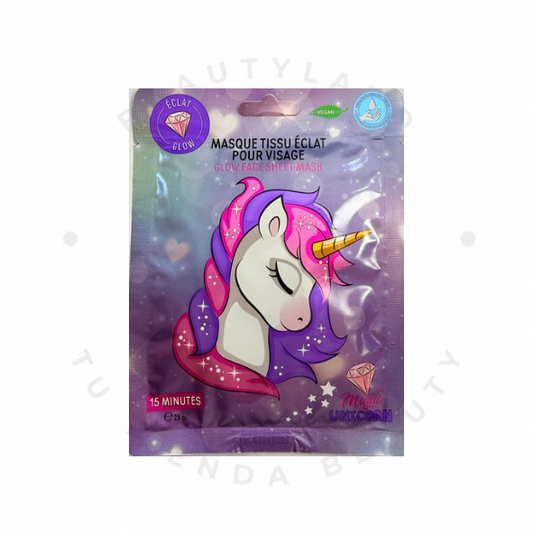 Mascarilla Facial Unicorn Glow – Efecto Glow