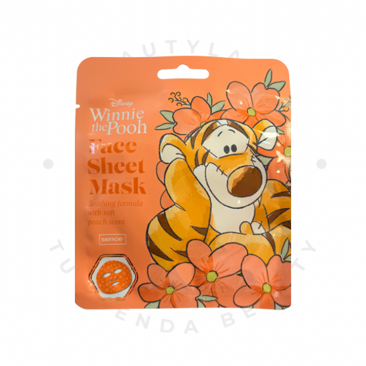 Mascarilla Facial Winnie the Pooh Peach – Calmante e Hidratante