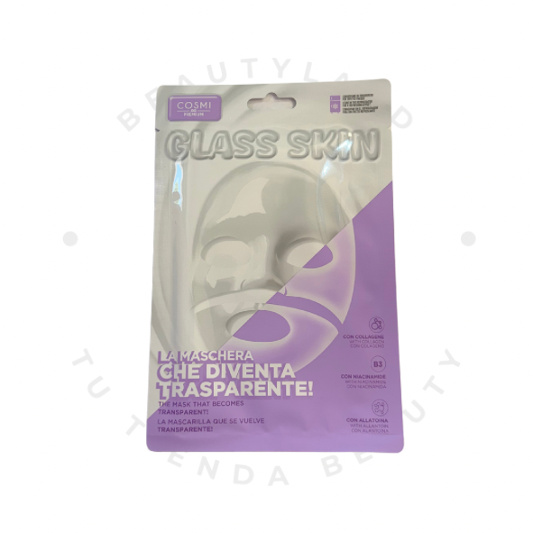 Mascarilla Facial Glass Skin Transparente – Efecto Glow