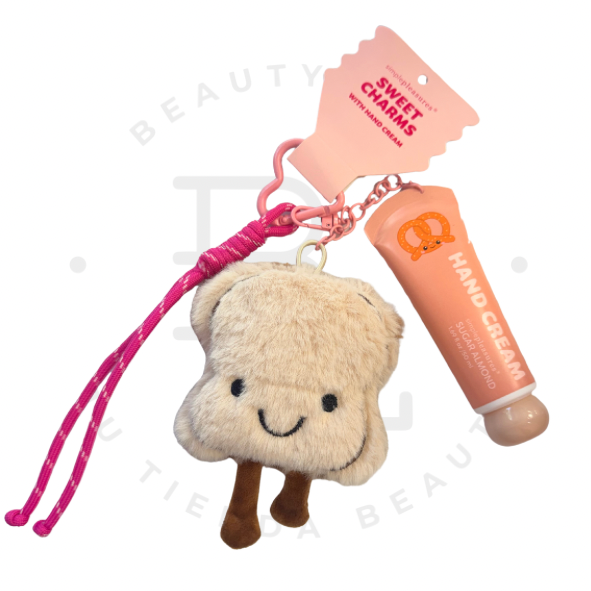 Sweet Charms Hand Cream Llavero – Sugar Almond