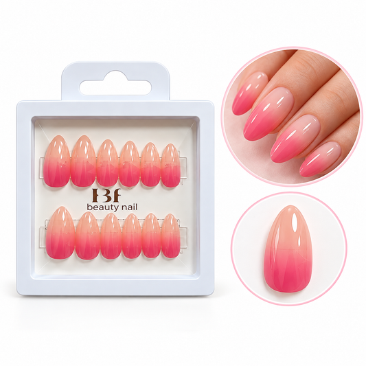 Uñas Postizas Efecto Natural Nude – Acabado Brillante