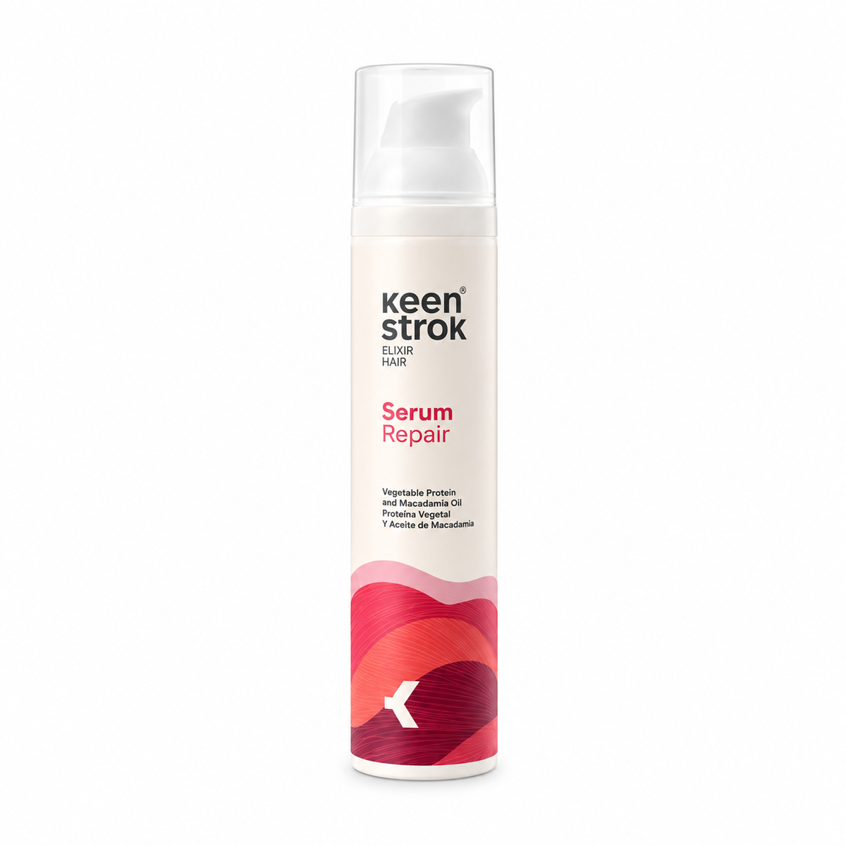 Reparador de Puntas Keen Strok Serum Repair – Proteína Vegetal y Aceite de Macadamia