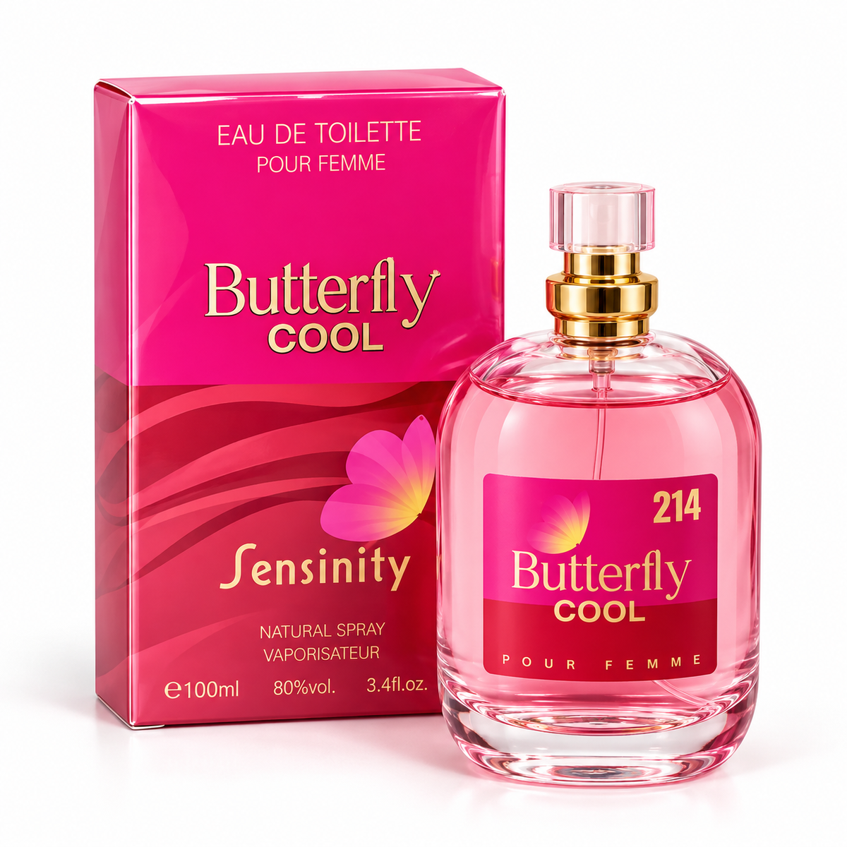 Butterfly Cool 214 – Colonia para Mujer