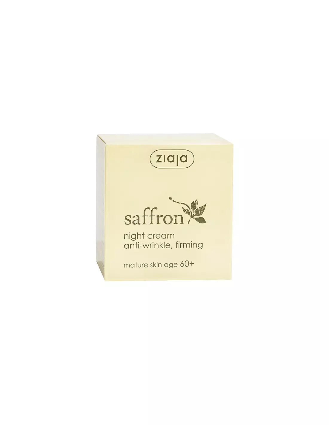 AZAFRÁN Crema de noche antiarrugas con efecto iluminador
