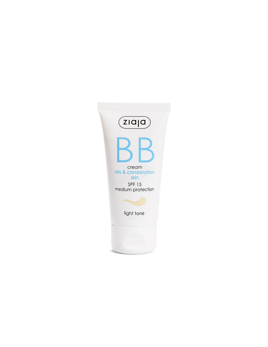 BB cream para piel grasa y mixta SPF 15 - Tono Claro