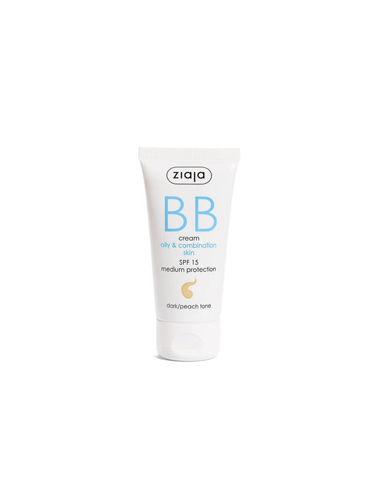 BB cream para piel grasa y mixta SPF 15 - Tono Oscuro