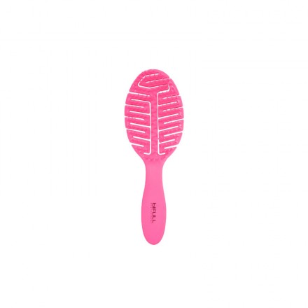 CEPILLO ESQUELETO DESENREDANTE FLUOR LEAF ROSA