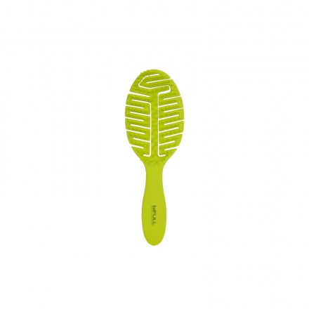 CEPILLO ESQUELETO DESENREDANTE FLUOR LEAF ROSA