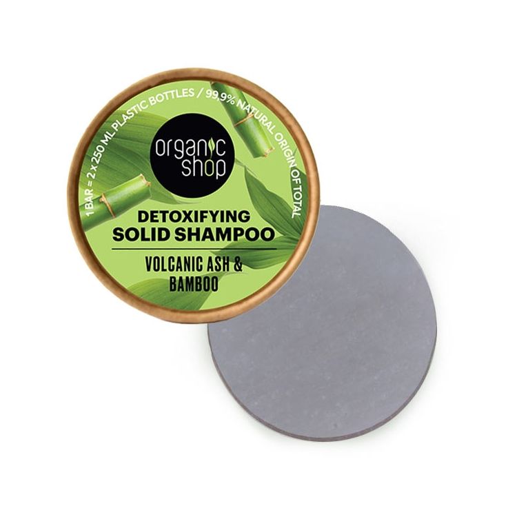 Champú sólido Detox Cenizas y bambú