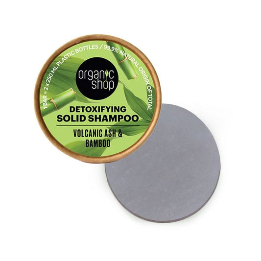 Champú sólido Detox Cenizas y bambú