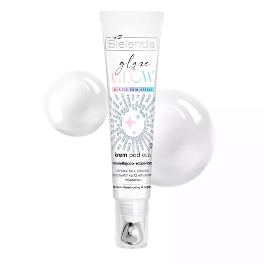 Contorno ojos lechoso