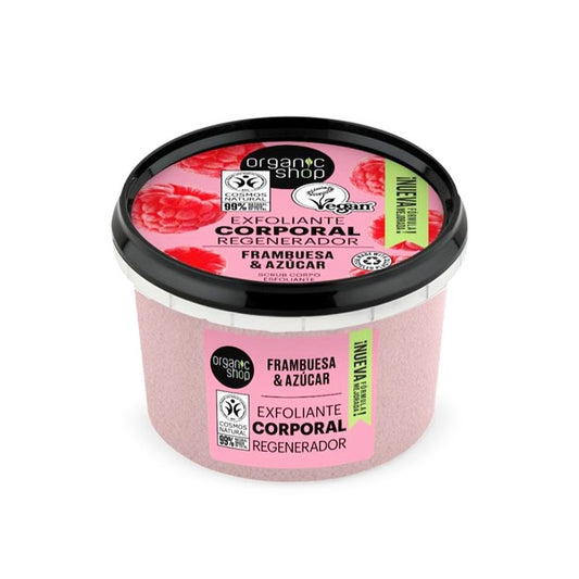 Exfoliante corporal Regenerador Frambuesas