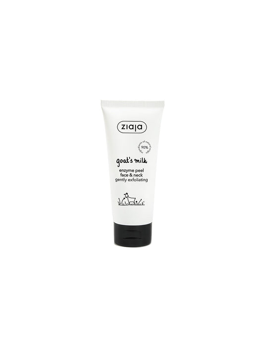 LECHE DE CABRA Peeling enzimático para rostro y cuello