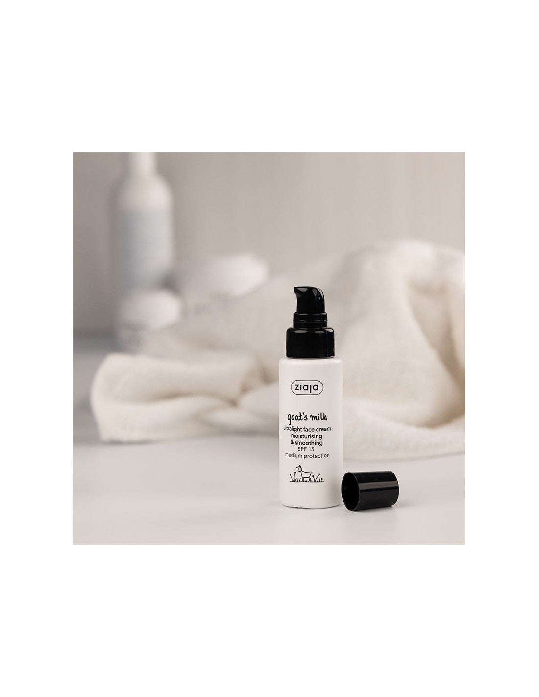 LECHE DE CABRA Sérum facial suavizante y energizante