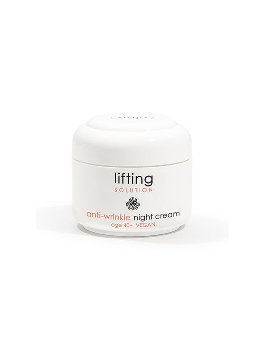 LIFTING SOLUTION Crema facial de noche antiarrugas