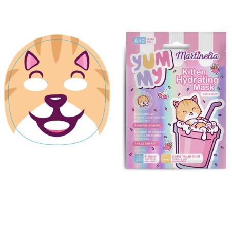 Mascarilla hidratante infantil gatito Martinelia