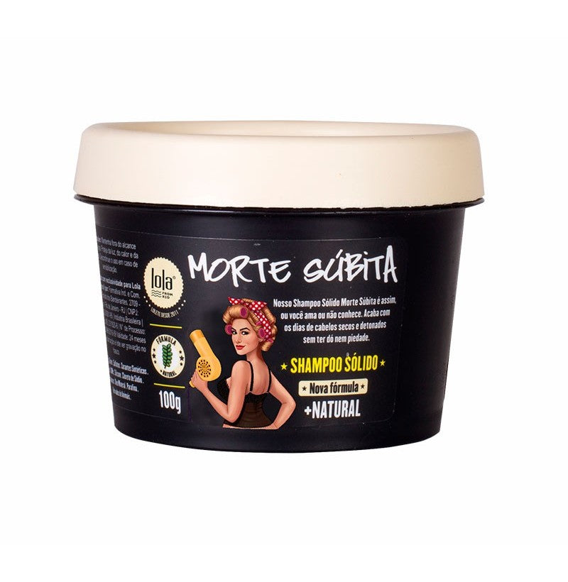MORTE SÚBITA - SHAMPOO SÓLIDO 100G