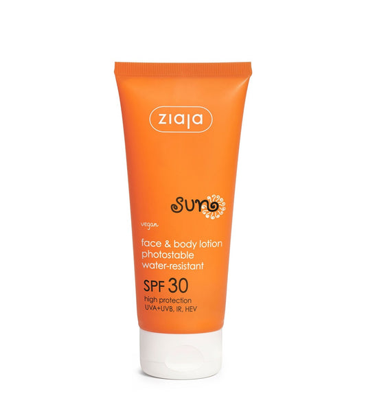 SUN Protector solar para rostro y cuerpo SPF 30